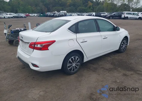 2018 Nissan Sentra S из США, поврежденный, VIN 3N1AB7AP8JY310684